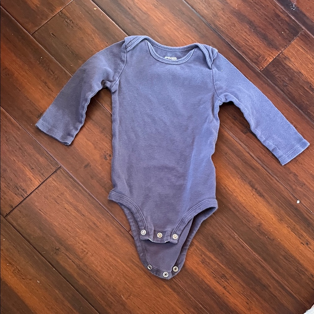 🍼Soft Long Sleeve Kids Bodysuit - Gray🍼